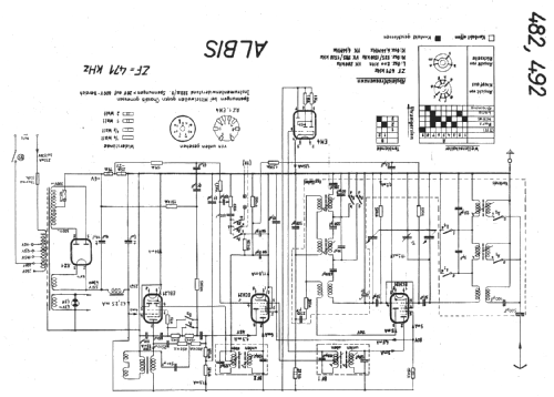 482D; Albis, Albiswerke AG (ID = 16400) Radio