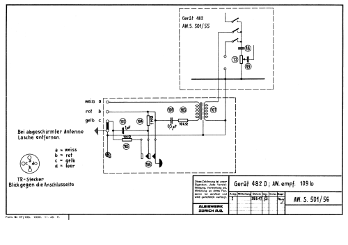 482D; Albis, Albiswerke AG (ID = 2574401) Radio