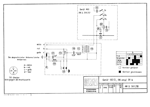 483D; Albis, Albiswerke AG (ID = 2574410) Radio