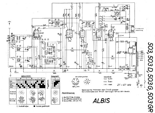 503D; Albis, Albiswerke AG (ID = 16422) Radio