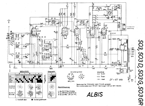 503G; Albis, Albiswerke AG (ID = 16424) Radio