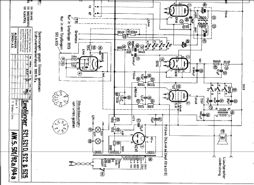 521; Albis, Albiswerke AG (ID = 35827) Radio