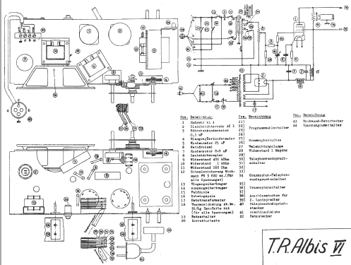 6 TR VI; Albis, Albiswerke AG (ID = 16074) Radio