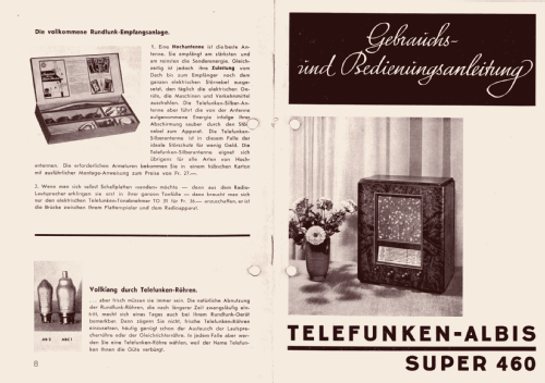 Super 460b; Albis, Albiswerke AG (ID = 2538326) Radio