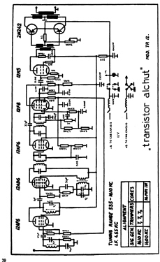 Transistor Alchut TR 12; Alchut; where? (ID = 2751774) Car Radio