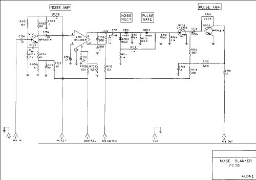 Amateur Band Transceiver 103; Alda Communications (ID = 377661) Amat TRX