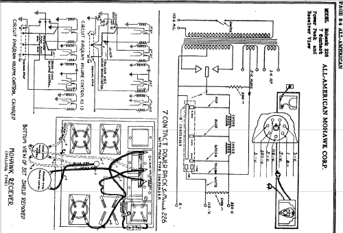 Mohawk 7 Contact Power Supply for model 226; All American Mohawk, (ID = 689888) Fuente-Al