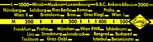 II Skalenglas, scales, Skala, Scala, Dial Cadran alle - all - tous - tutte; Alle Firmen, EUROPA (ID = 783319) Diversos