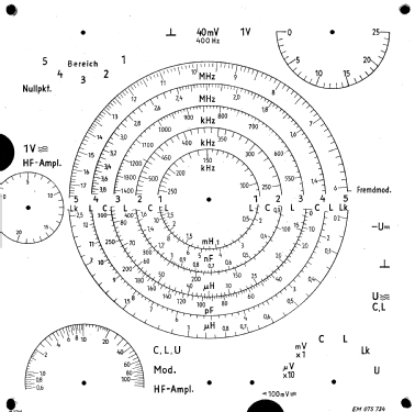 III Skalenglas, scales, Skala, Scala, Dial Cadran alle - all - tous - tutte; Alle Firmen, EUROPA (ID = 1025944) Divers