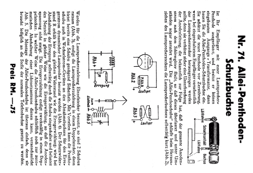 Penthoden-Schutzbuchse ; Allei, Alfred (ID = 527008) Radio part