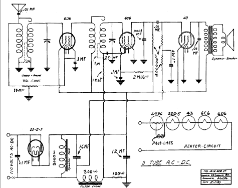 A 9701 ; Allied Radio Corp. (ID = 267597) Radio