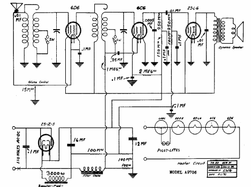 A-9706 ; Allied Radio Corp. (ID = 267591) Radio