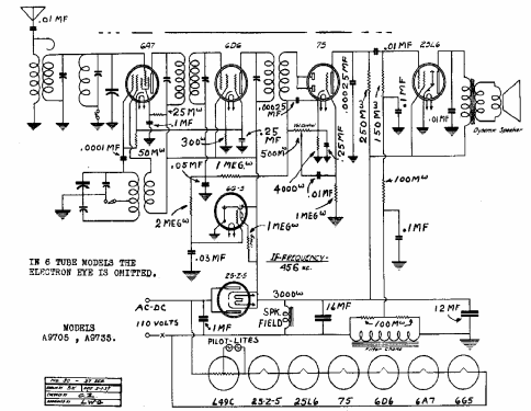 Knight A 9735 ; Allied Radio Corp. (ID = 267609) Radio