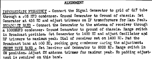 A 9775 Ch= B 1; Allied Radio Corp. (ID = 270983) Radio