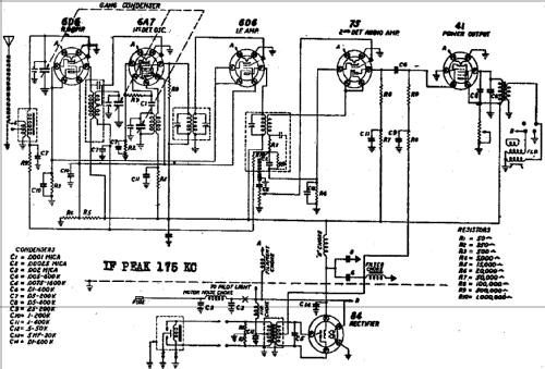 A-9780 Ch= B-6; Allied Radio Corp. (ID = 271267) Radio