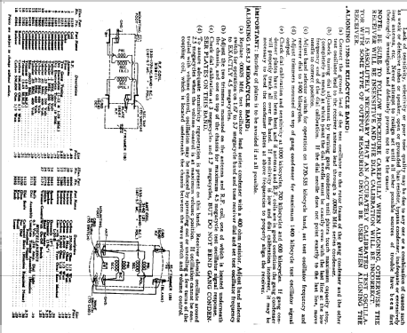 Knight A9825 Ch= 69U; Allied Radio Corp. (ID = 267649) Radio