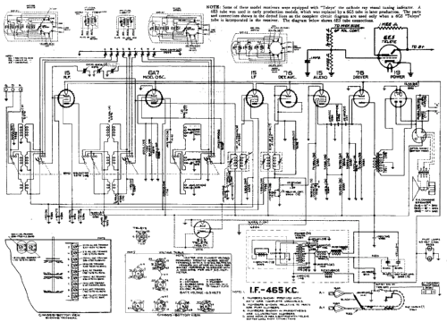 A 9833 Ch= 66 B; Allied Radio Corp. (ID = 272057) Radio