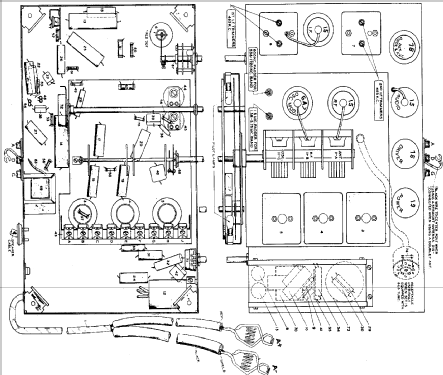 A 9836 Ch= 66 B ; Allied Radio Corp. (ID = 272076) Radio