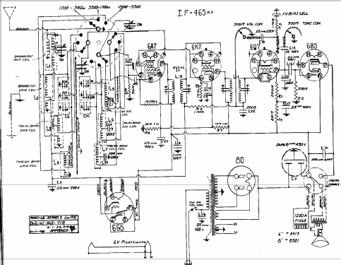 A 9849 Ch= 68; Allied Radio Corp. (ID = 270586) Radio