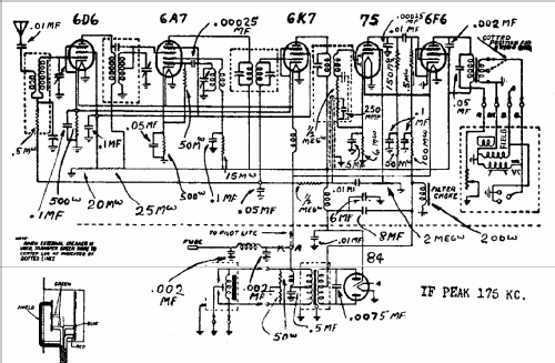 A 9880 Ch= U 6; Allied Radio Corp. (ID = 270452) Radio