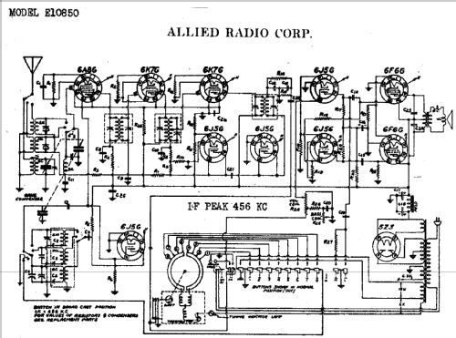 E 10850 ; Allied Radio Corp. (ID = 283096) Radio