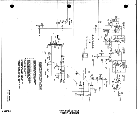 KN-135 92SU431; Allied Radio Corp. (ID = 580444) Radio