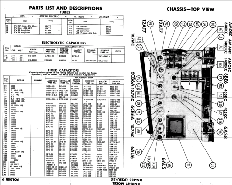 KN-135 92SU431; Allied Radio Corp. (ID = 580448) Radio
