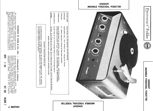 Knight 93SZ738 ; Allied Radio Corp. (ID = 2498428) R-Player