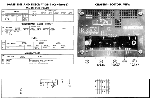 Knight 94SZ709; Allied Radio Corp. (ID = 1858082) Ampl/Mixer