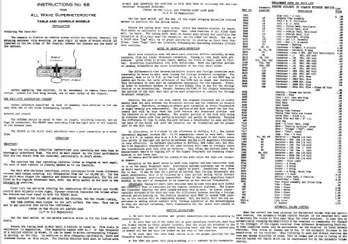 Knight H-68; Allied Radio Corp. (ID = 1116990) Radio