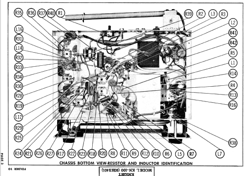 Knight KN-100 Ch= 92SX401; Allied Radio Corp. (ID = 802347) Radio