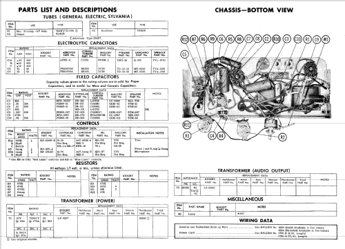 Knight KN-3008 Ch= 93X504; Allied Radio Corp. (ID = 740147) Ampl/Mixer