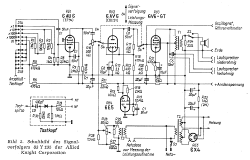 Knight Signal Tracer 83Y135; Allied Radio Corp. (ID = 1830483) Equipment