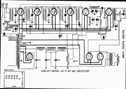 SG-9 ; Allied Radio Corp. (ID = 262218) Radio