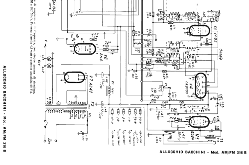 316B; Allocchio Bacchini (ID = 2465247) Radio
