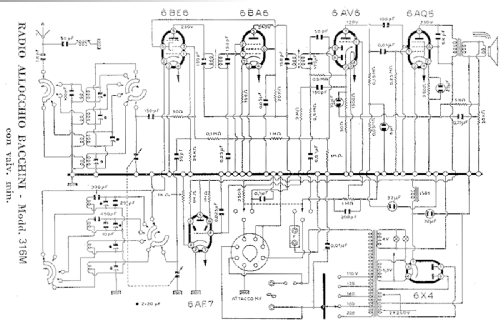 316M; Allocchio Bacchini (ID = 2571419) Radio