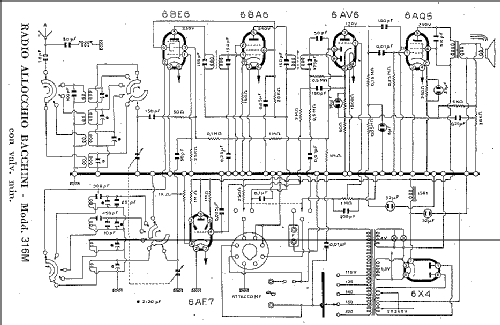 316M; Allocchio Bacchini (ID = 939523) Radio