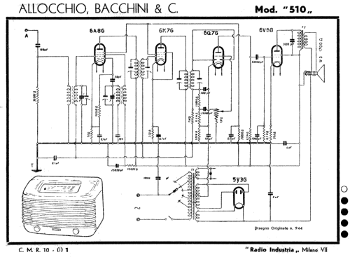 510 ; Allocchio Bacchini (ID = 117542) Radio