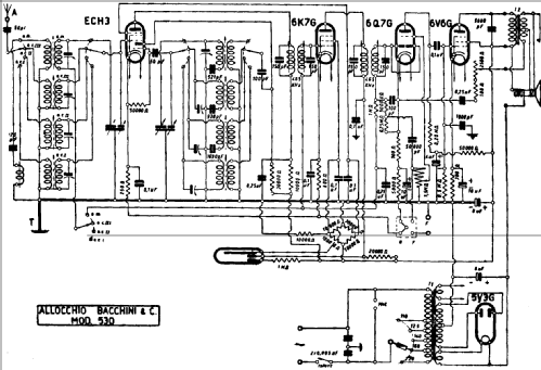 530S; Allocchio Bacchini (ID = 216554) Radio