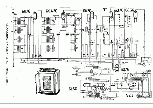 910F; Allocchio Bacchini (ID = 340587) Radio