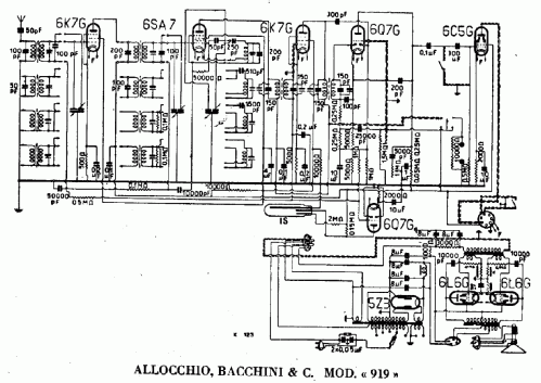 919; Allocchio Bacchini (ID = 340596) Radio