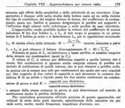 Apparecchio Misura Q ; Allocchio Bacchini (ID = 2574389) Equipment