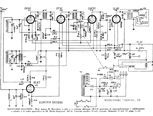 Junior II ; Allocchio Bacchini (ID = 293975) Radio