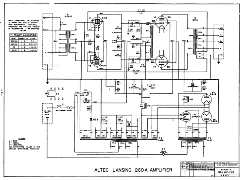 260A; Altec Lansing Corp.; (ID = 2094669) Ampl/Mixer