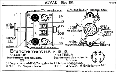 Bloc 354; Alvar Electronic; (ID = 1041209) Radio part