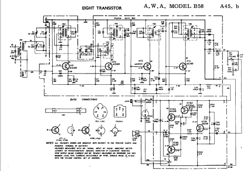Radiola Transistor Carnaby 8 B58; Amalgamated Wireless (ID = 1322634) Radio