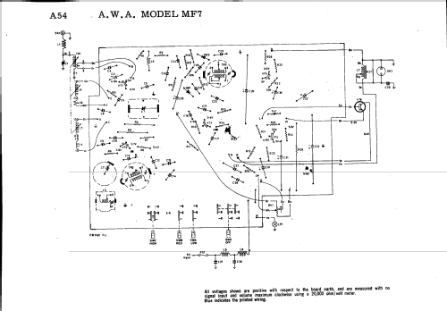 All Transistor MF7; Amalgamated Wireless (ID = 1424928) Car Radio