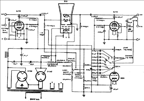 AWA Cathode Ray Oscillograph R6673; Amalgamated Wireless (ID = 2311338) Equipment