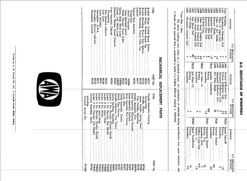 Marconi P2 Ch= 48-00 series; Amalgamated Wireless (ID = 2180617) Televisión