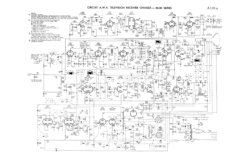 AWA Super Signal D89 Ch= 40-03; Amalgamated Wireless (ID = 3157397) Télévision